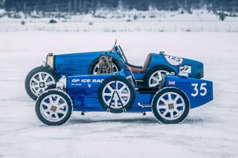 «Малыш» Bugatti выходит на лед